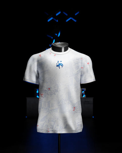 MAILLOT COLLECTOR DES BLEUS EDITION WHITE